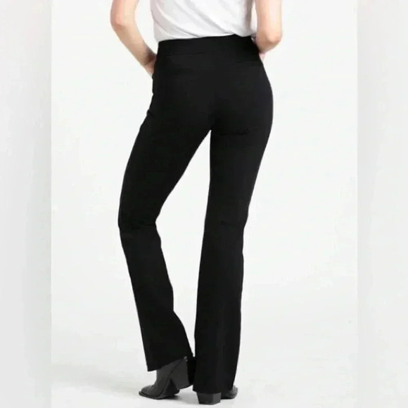 Y2K black  pull on bootcut pants - Picture 2 of 9